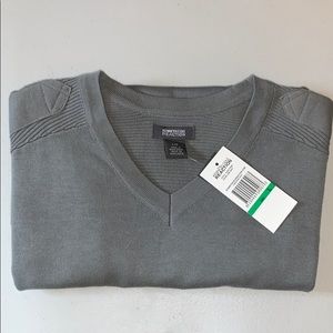 Long-sleeve V-neck Sweater